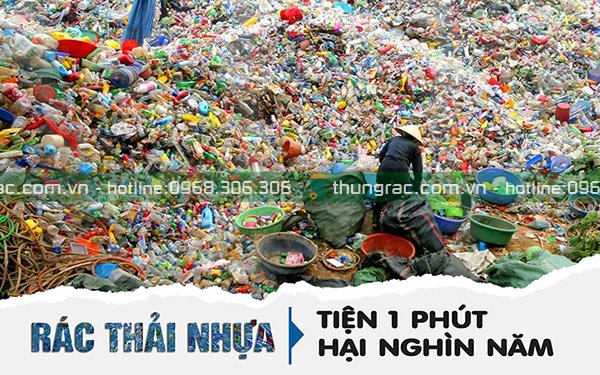 Sự nguy hại của rác thải nhựa đối với môi trường