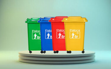 Thùng rác nhựa 60 lít cao cấp cho văn phòng và gia đình
