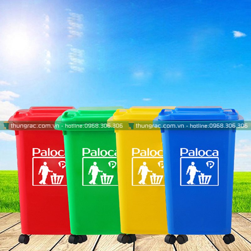Tại sao bạn nên sử dụng thùng rác nhựa 60 lít?